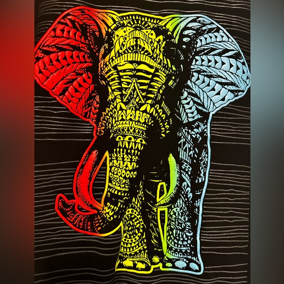 The Phantom Women's T-Shirt Black Elephant Design - Picture 2 of 6